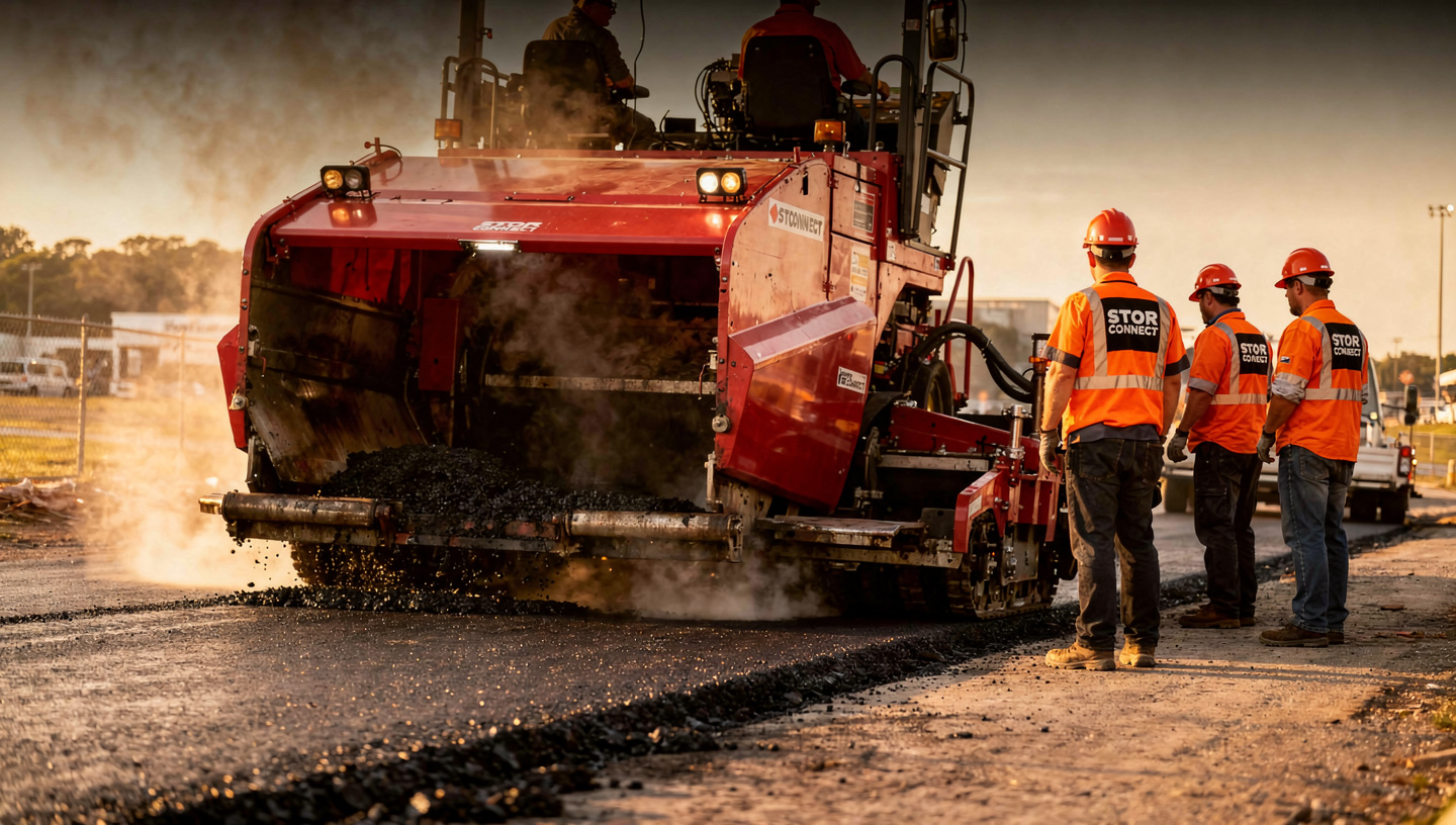 Asphaltierung S.A.B. Kabelbau